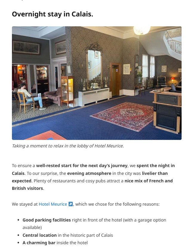 promoting hotel meurice