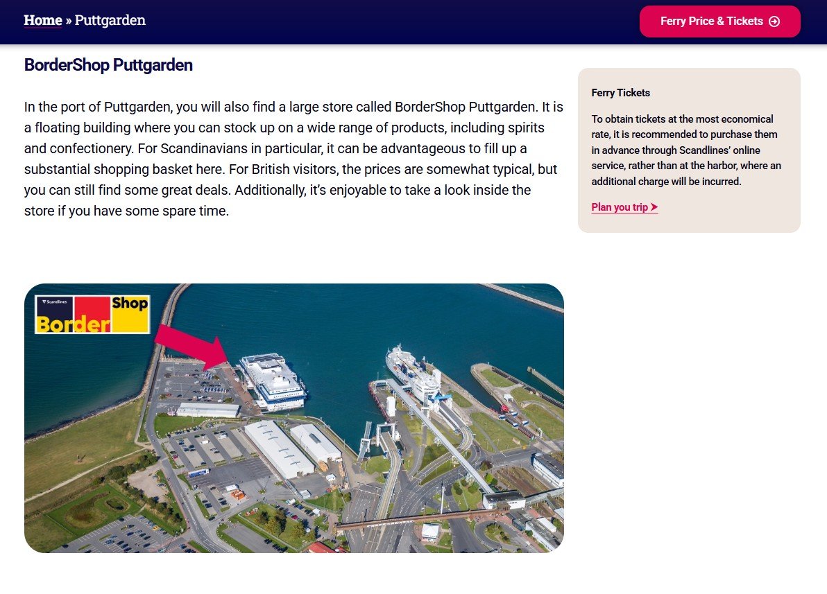 bordershop puttgarden